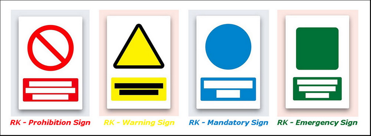 تابلوهای هشدار دهنده ایمنی، زبان مشترک ایمنی
